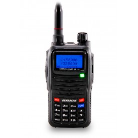 Transceptor portátil VHF + UHF Bibanda Dynascan DB-150