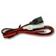 Conexión cable 3 pin para alimentación emisora Superstar Cobra President