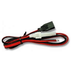 Conexión cable 3 pin para alimentación emisora Superstar Cobra President