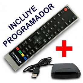 Mando distancia TV DVD Video programable Superior 2:1 + programador