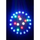 Moon Flower transparente 60 LEDs RGBAW Beamz 153.744