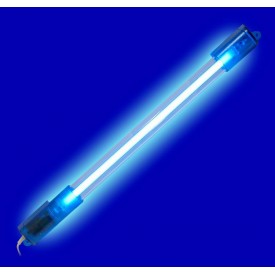 Luz de neon azul 12V iluminación interior vehiculos longitud total 40cms