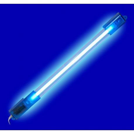 Luz de neon azul 12V iluminación interior vehiculos longitud total 40cms