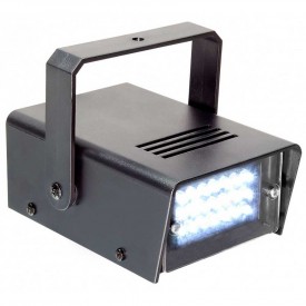 Estroboscopio LED mini blanco Beamz 153.275