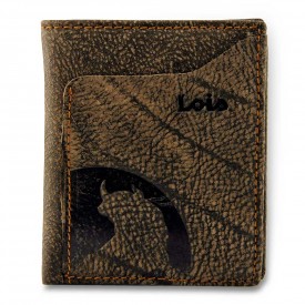Cartera billetero de piel Lois para caballero 189.604