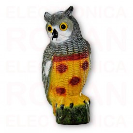 Buho espantapájaros cabeza estática 06078
