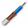 ROLLO 100m CABLE COAXIAL TV SAT 100% COBRE CU EXCELENTE CALIDAD SMC200