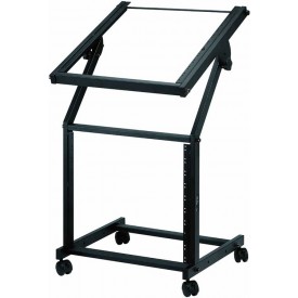 Rack de 19" con ruedas para equipos profesionales Stage Line MR-1921
