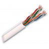 ROLLO 305 MTS CABLE RED EXTERIOR UTP ETHERNET RJ45 RIGIDO CAT-5e BLANCO SMK6005
