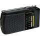 Receptor de radio AM-FM analógico con altavoz Lauson RA-124