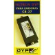 Filtro ondas superficiales pasa-banda C.B. DYP una célula CB27-30