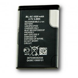 Batería BL-5C para reproductores MP3 y otros, tipo Nokia