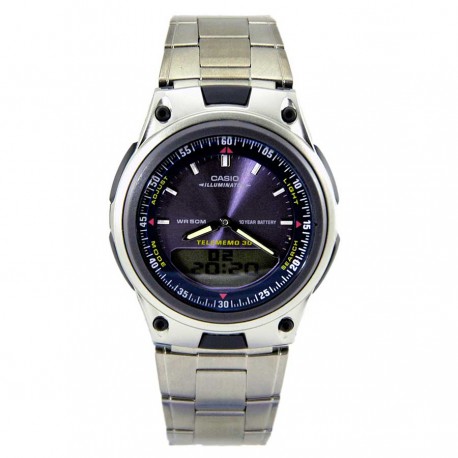 Reloj de pulsera caballero analógico+digital Casio AW-80D