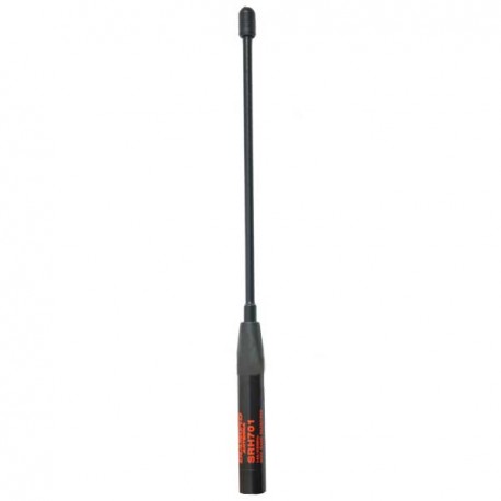 Antena walkie bibanda SMA macho rígida Diamond SRH701