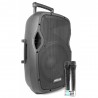 ALTAVOZ TROLLEY VONYX 170.334 12" PORTABLE 600W BATERIA 2 MICROS MP3 USB BLUETOOTH AP1200PA