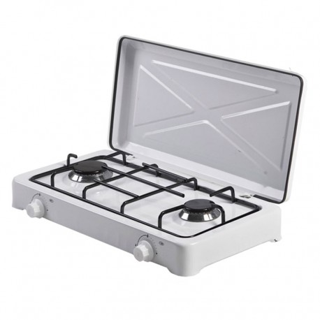 Cocina a gas esmaltada 2 fuegos EDM
