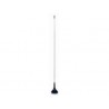 Antena mini VHF móvil para walkie con base magnética