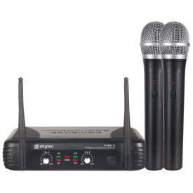 Pareja micrófonos de mano inalambrico Skytec 179.183 STWM712