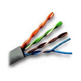CABLE DE RED UTP FLEXIBLE CAT-5e MEJORADO CCA UL-CSA-ETL