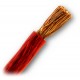 CABLE ARRANQUE BATERIA 6mm2 ROJO 100% COBRE LIBRE OXIGENO OFC