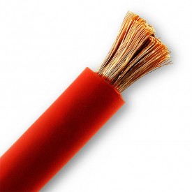 CABLE ARRANQUE BATERIA AWG5 16mm2 ROJO 100% COBRE LIBRE OXIGENO OFC