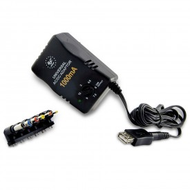 Alimentador electrónico universal estabilizado 3-12V 1A EDC 06-0121