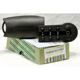Carátula frontal radio cassette CD Grundig WKC-3301 183400860006 SCD-3390