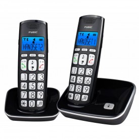 Teléfono inalámbrico DUO números grandes Fysic FX-7020