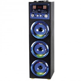 Torre 3 altavoces reproductor de MP3 y Karaoke Go-Rock GR-WSK110