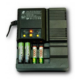 Cargador de baterías AA AAA NI-CAD y MET-HID EDC 6-1098
