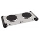Cocina eléctrica 2 fuegos acero inoxidable Thulos TH-CE2000E-2P
