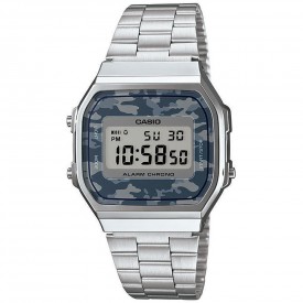 Reloj de pulsera digital Casio camuflaje A168WEC-1E
