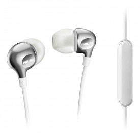 Auriculares de botón silicona con micro Philips SHE3705