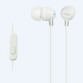 Auriculares de botón silicona con micro Sony MDR-EX15AP