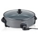Sartén eléctrico 42 cms. con tapa de cristal Haeger Top Gourmet GR-042