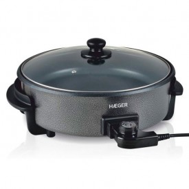 Sartén eléctrico 36 cms. con tapa de cristal Haeger Top Gourmet GR-036