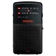 Receptor de radio analógico con altavoz Sangean SR-35
