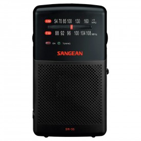 Receptor de radio analógico con altavoz Sangean SR-35
