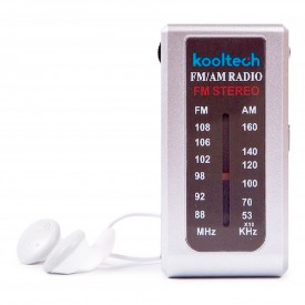 Receptor de radio analógico AM-FM Kooltech CPR138