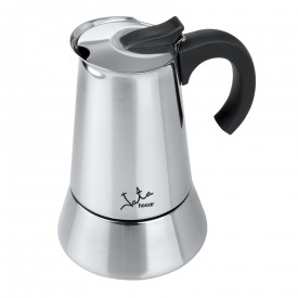 Cafetera express 12 tazas acero inoxidable inducción Jata CAX112