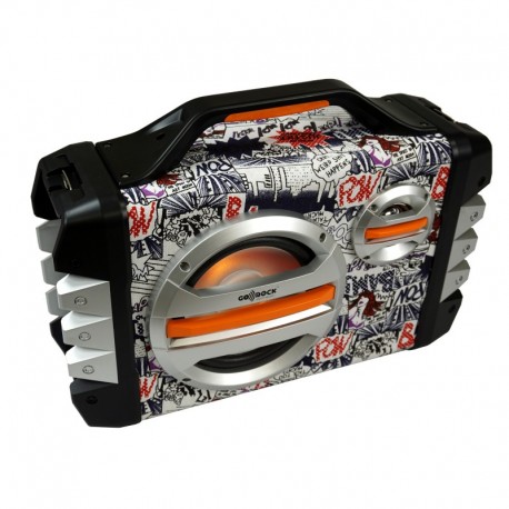 Altavoz reproductor de MP3 y Karaoke Go-Rock Stormy GR-WSK300
