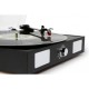 Reproductor giradiscos negro Fenton RP108B