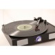 Reproductor giradiscos negro Fenton RP108B