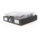 Reproductor giradiscos negro Fenton RP108B