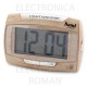 Despertador digital con sensor de luz imitación madera Sami LD-9936W