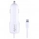 Cargador con cable lightning para iPhone mechero 12V 24V 1A Avant AV1087