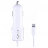 Cargador con cable lightning para iPhone mechero 12V 24V 1A Avant AV1087