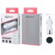 Cargador con cable lightning para iPhone mechero 12V 24V 2,4A Avant AV1097