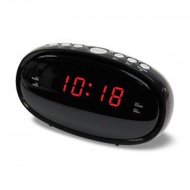 Radio-reloj digital doble alarma Denver CR-420