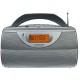Receptor de radio digital OM/FM/OL/OC RDS a red o a pilas Grundig CONCERT BOY 80